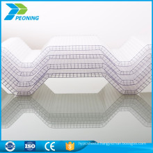 Carpool roofing stable pc corrugated transparent roof sheet
